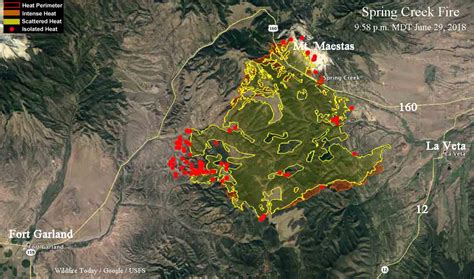Spring Creek and 3 other fires grow, continue to burn across western Colorado Friday